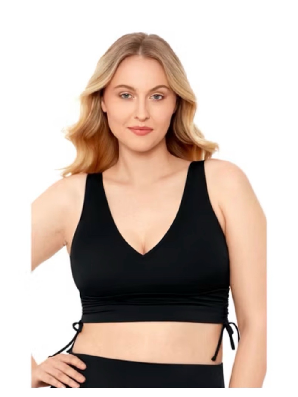 Women's S3 Swim Supportive Cinch Adjustable Bikini Swimsuit Top